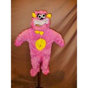 Baby 6-12 month pink monster Halloween Costume